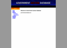 Governmentauctiondatabase.com thumbnail