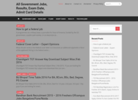 Govtjobsnresultszone.com thumbnail