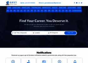 Govtsarkariexam.com thumbnail