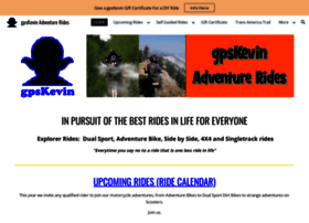 Gpskevinadventurerides.com thumbnail