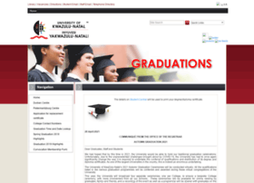 Graduations.ukzn.ac.za thumbnail