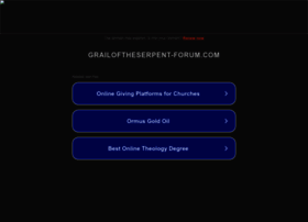 Grailoftheserpent-forum.com thumbnail