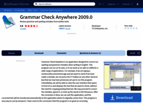 Grammar-check-anywhere.software.informer.com thumbnail
