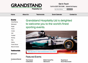 Grandstandhospitality.co.uk thumbnail