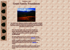 Grantfamilyfoundation.com thumbnail