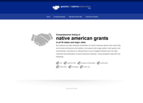 Grantsfornativeamericans.org thumbnail
