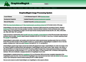 Graphicsmagick.org thumbnail Graphicsmagick.org thumbnail