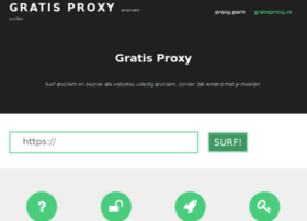 Gratisproxy.nl thumbnail