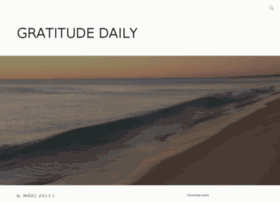 Gratitude-daily.com thumbnail