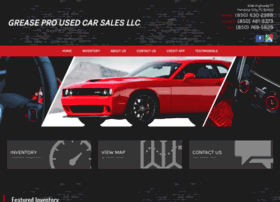 Greaseprousedcarsales.com thumbnail
