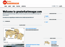 Greaterkarimnagar.com thumbnail