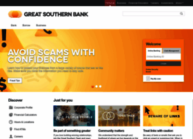 Greatsouthernbank.com thumbnail