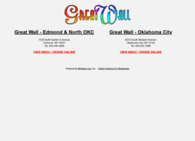 Greatwallokc Com At Wi Great Wall Edmond South Oklahoma City