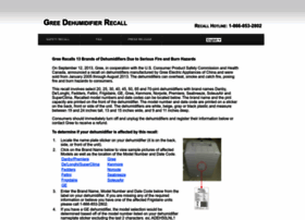 Greedehumidifierrecall.com thumbnail