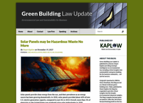 Greenbuildinglawupdate.com thumbnail