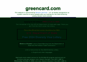 Greencard.com thumbnail