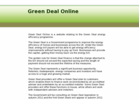 Greendealonline.org.uk thumbnail