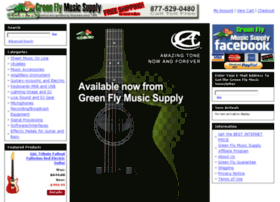 Greenflymusicsupply.com thumbnail