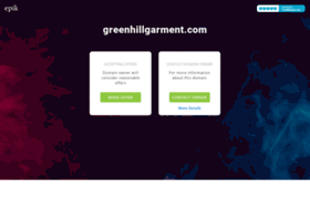 Greenhillgarment.com thumbnail