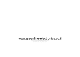 Greenline-electronics.co.il thumbnail
