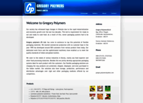 Gregorypolymers.com thumbnail