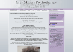 Greymatterspsychotherapy.co.uk thumbnail