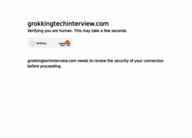 Grokkingtechinterview.com thumbnail