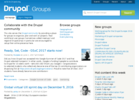 Groups.drupal.org thumbnail