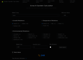 Growagardencalculator.net thumbnail