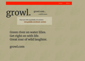 Growl.com thumbnail