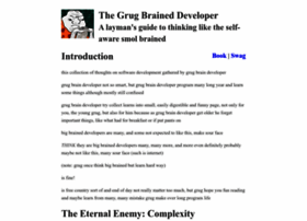Grugbrain.dev thumbnail