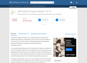 Gsa-search-engine-ranker.software.informer.com thumbnail
