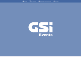 Gsi-events.com thumbnail