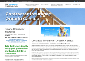 Gtacontractorinsurance.com thumbnail