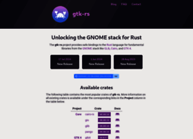 Gtk-rs.org thumbnail