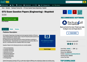 Gtu-exam-papers-stupidsid.soft112.com thumbnail