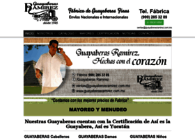 Guayaberasramirez.com thumbnail