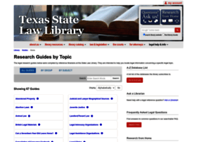 Guides.sll.texas.gov thumbnail