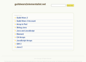 Guildwars2elementalist.net thumbnail