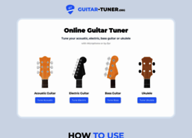 Guitar-tuner.org thumbnail
