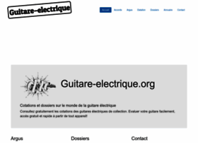 Guitare-electrique.org thumbnail