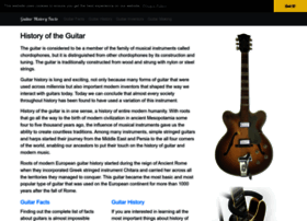 Guitarhistoryfacts.com thumbnail