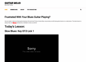 guitarmojo.com at WI. Guitar Mojo - Blues Guitar Training