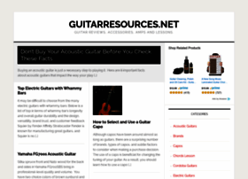 Guitarresources.net thumbnail