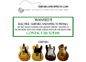 Guitarsandeffects.com thumbnail