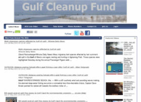 Gulfcleanupfund.org thumbnail