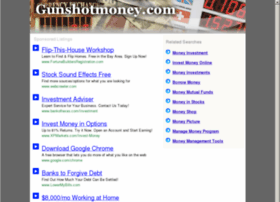 Gunshotmoney.com thumbnail