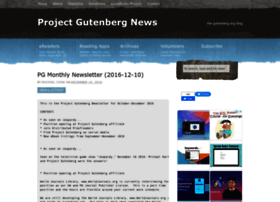 Gutenbergnews.org thumbnail