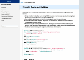 Guzzlephp.org thumbnail