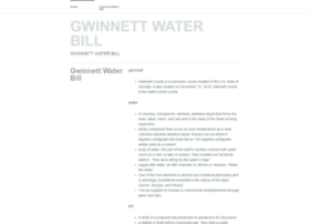Gwinnettwaterbillkns.wordpress.com thumbnail
